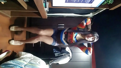 Latina latina teen enjoys sex with her man in her underwear