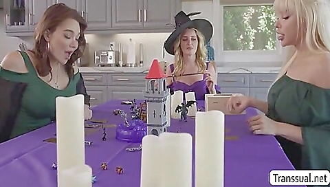 Teen 18+ Blonde Hide Under The Table And Suck 2 Dicks 10 Min