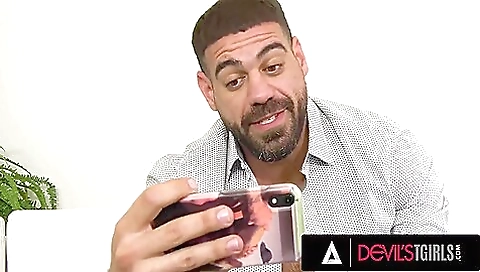 Big boobed brunette with big boobs gets banged in a hole